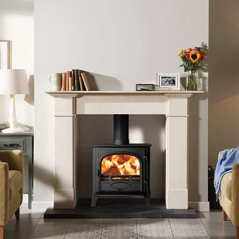 Stovax Stockton 5 Wide - 5kw Defra Multifuel Stove
