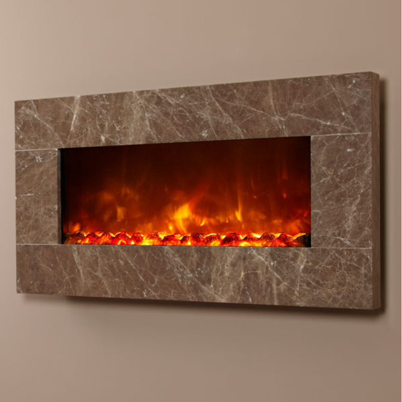 Celsi Electriflame XD 1100 Prestige Brown 1.5kw Wall Mounted Electric Fire