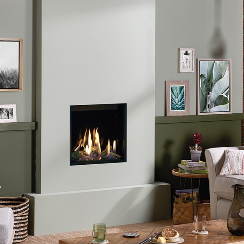 Gazco Riva2 500HL Slimline 4.6kw Gas Fire with Balanced Flue - LPG