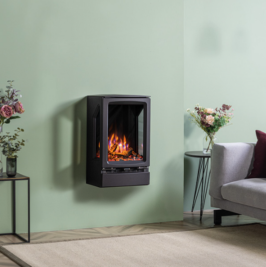 Gazco Vogue Midi T 1.5kw Wall Mounted Electric Stove